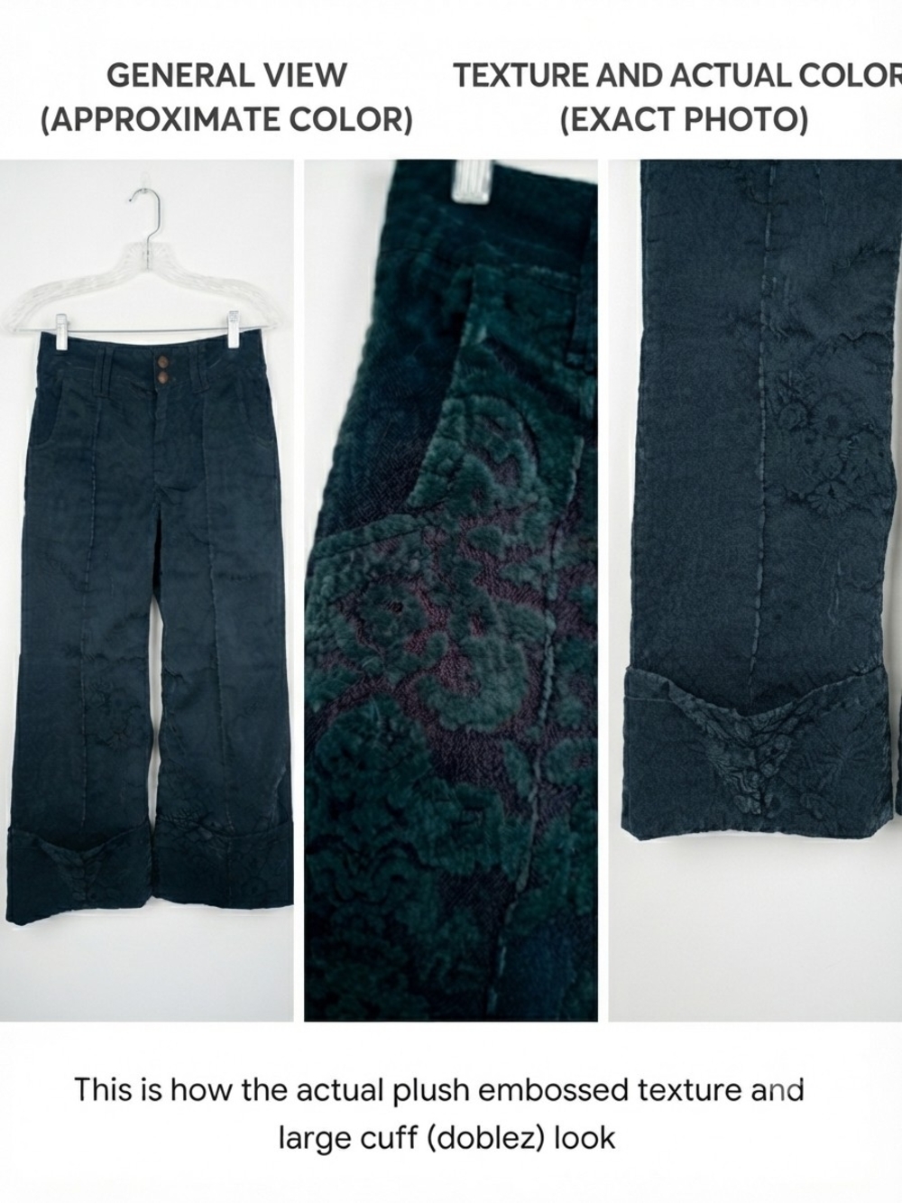 Pilcro Textured Brocade High-Rise Pants - Size 24